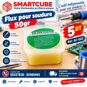 Flux pour soudure 50gr - Sous garantie – Emballage d'origine