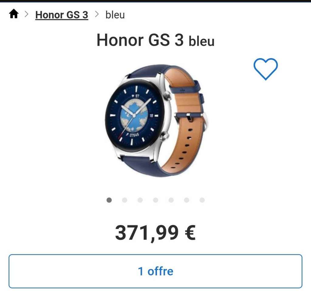 Honor watch Gs3 فرصة 149د 