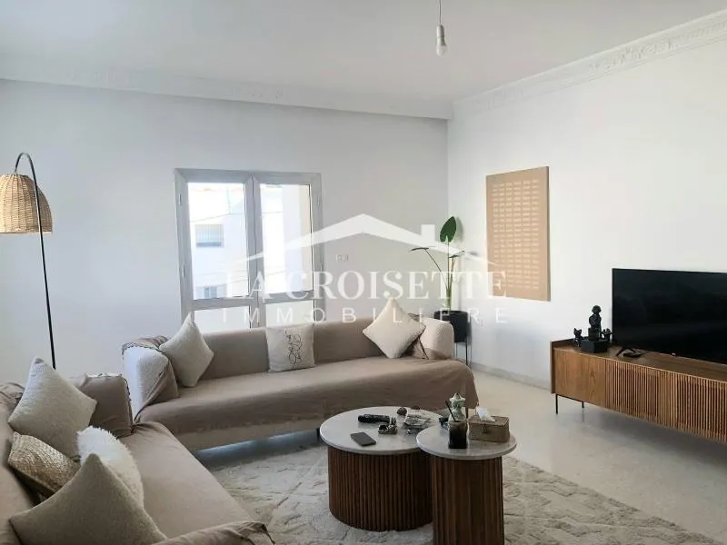 Etage de villa s2 meublé à La Marsa ZEL0576