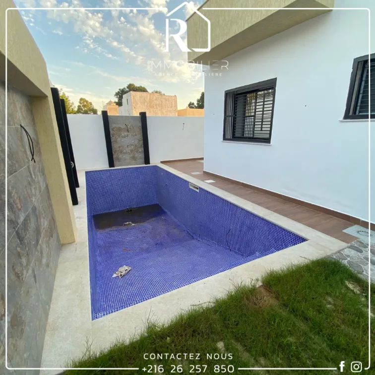 A #Vendre #Villa avec Piscine Zone #Hotél_Sindbad