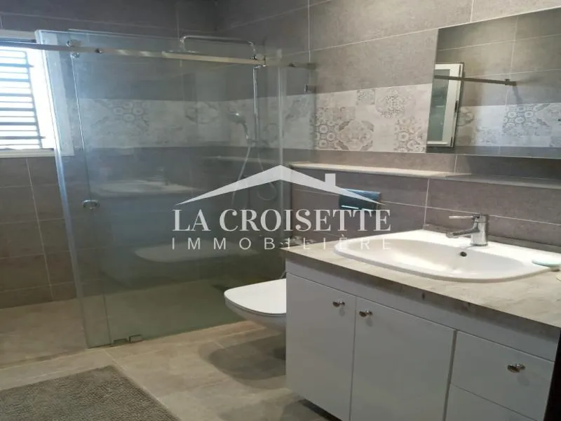 Rez-de-chaussée s2 meublé avec jardin à La Marsa MAL2961