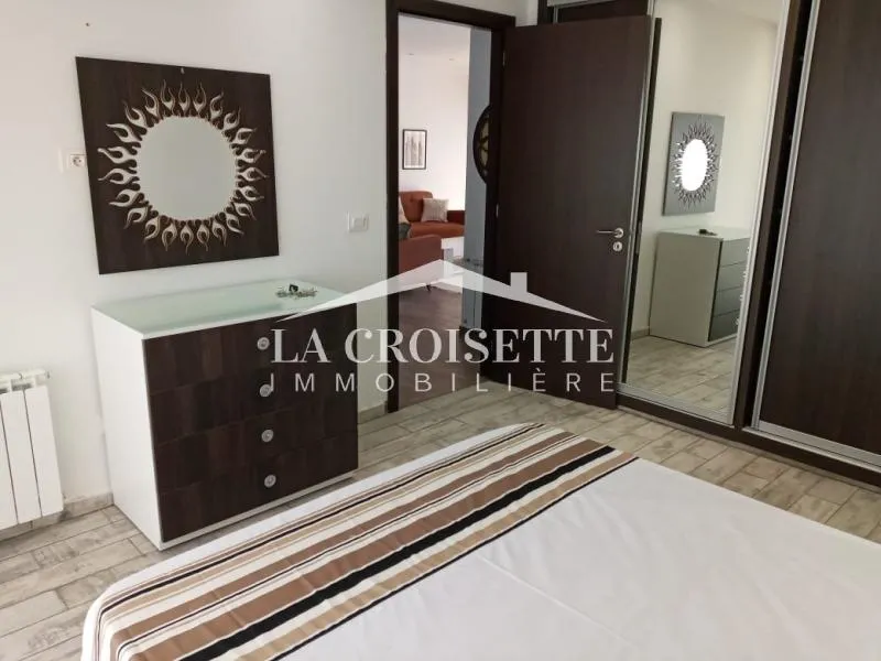 Rez-de-chaussée s2 meublé avec jardin à La Marsa MAL2961