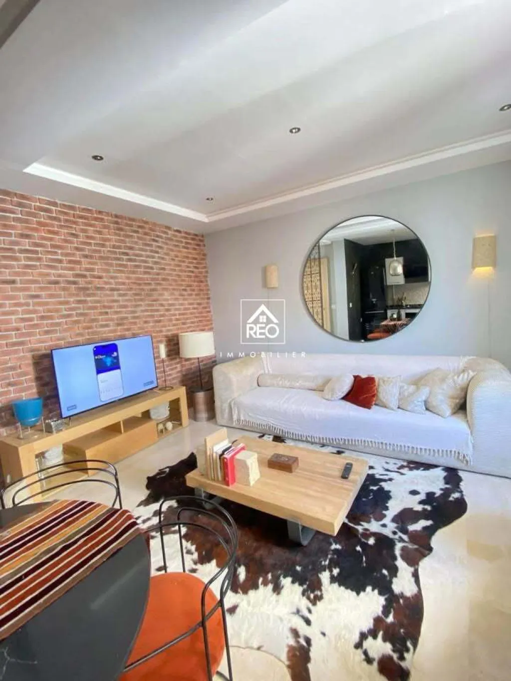 À LOUER : Un appartement S+2 ( meublé ) situé à Gammarth