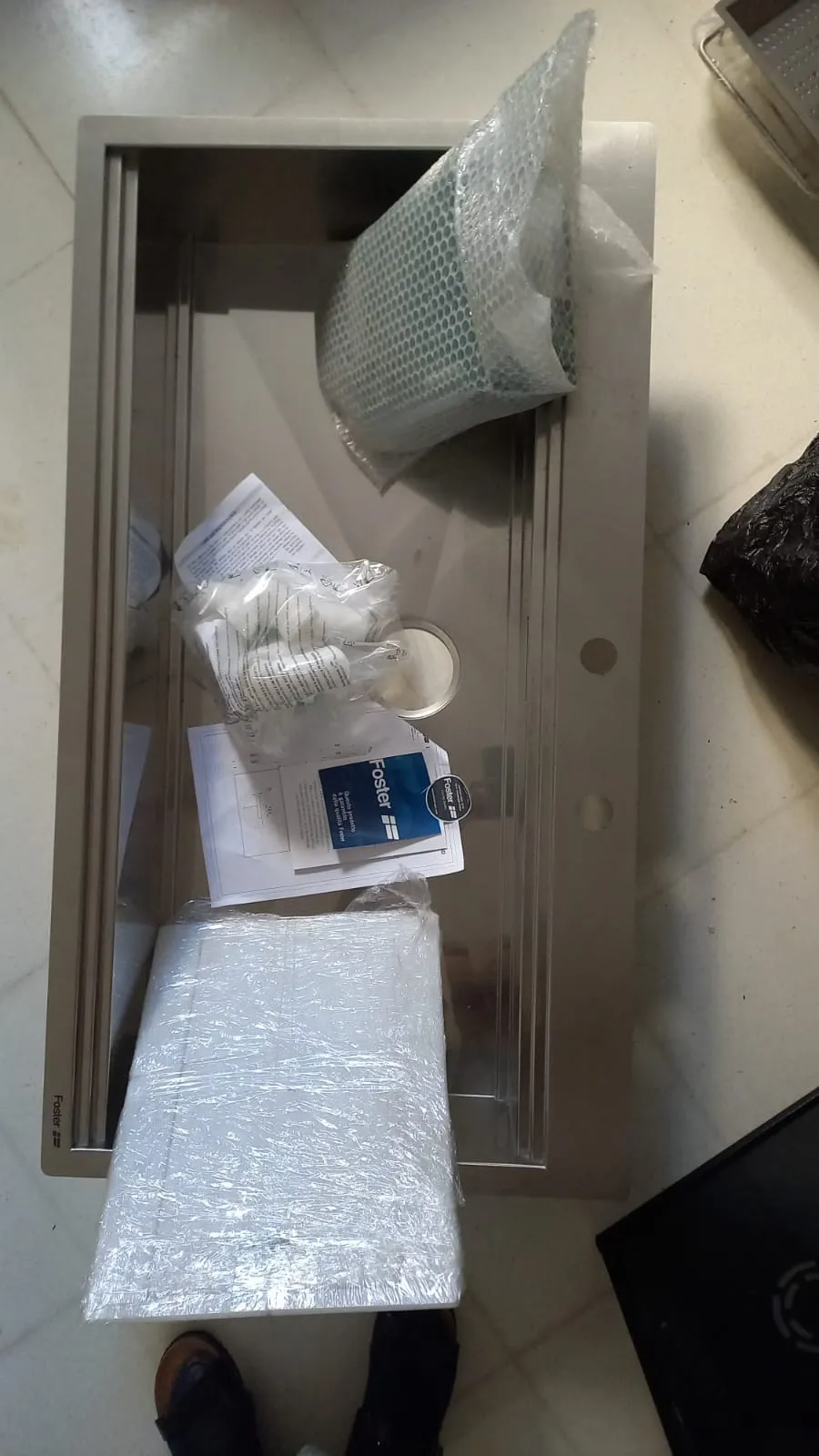 ÉVIER EN INOX FOSTER