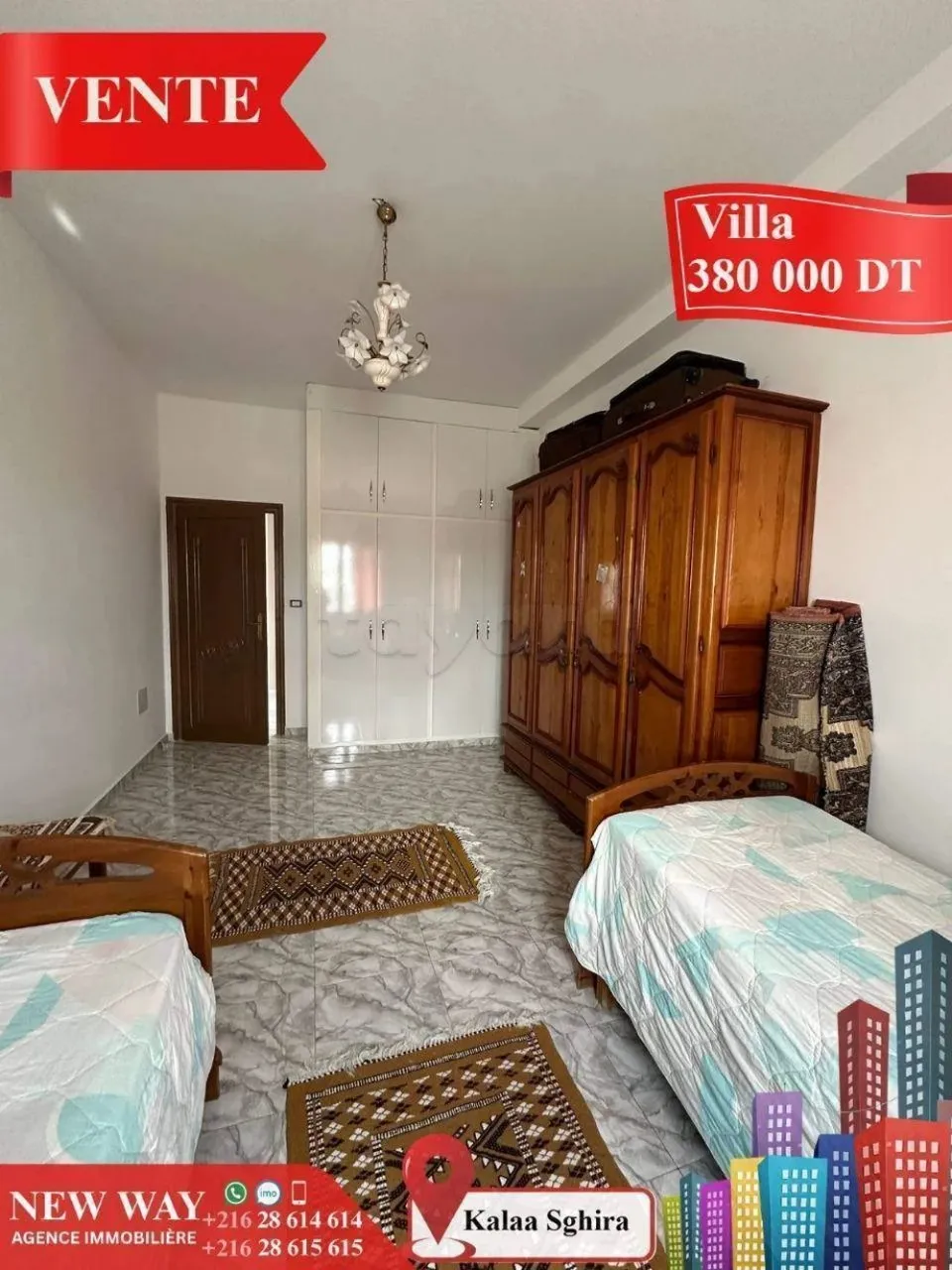 Villa Sur un Axe Principale à kalaa Sghira