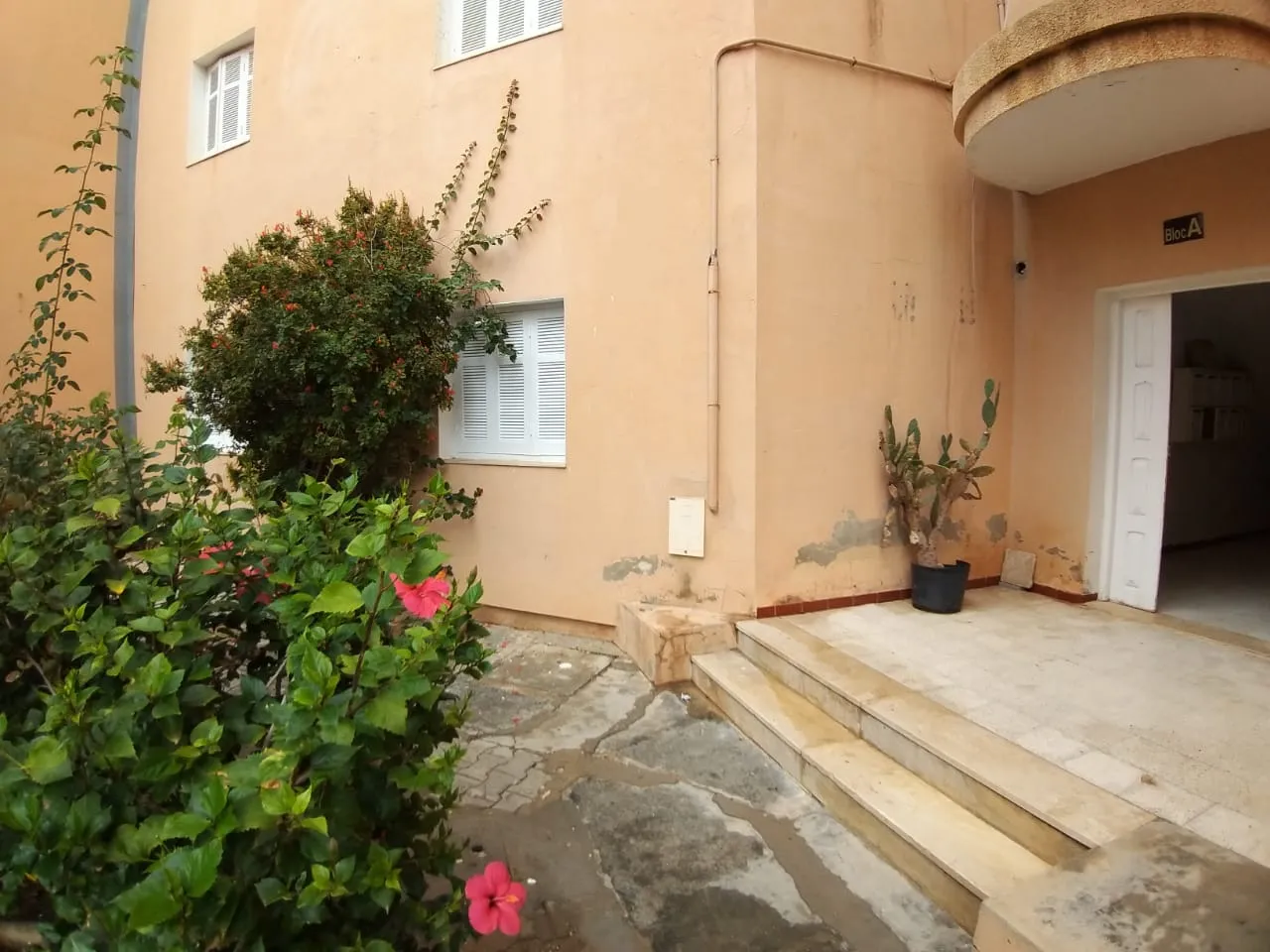 A louer Appart S+3 au RDC dans Résidence a EL Mourouj5