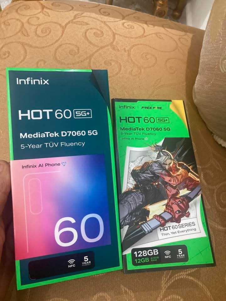 Infinix hot 60 neuf 5g