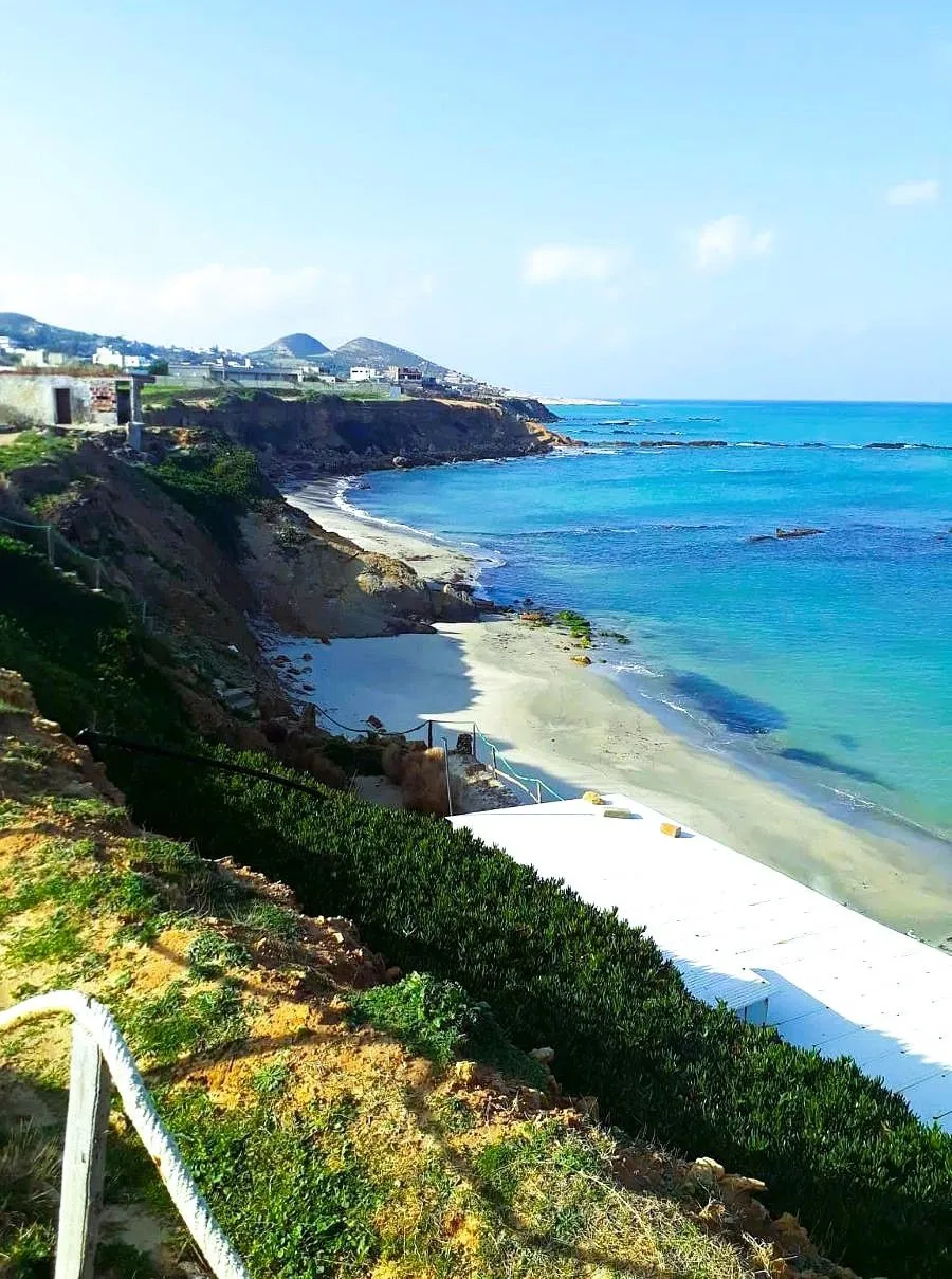 🏖️Terrain 500 m² Rafraf plage – Aïn Mestir 🌊
