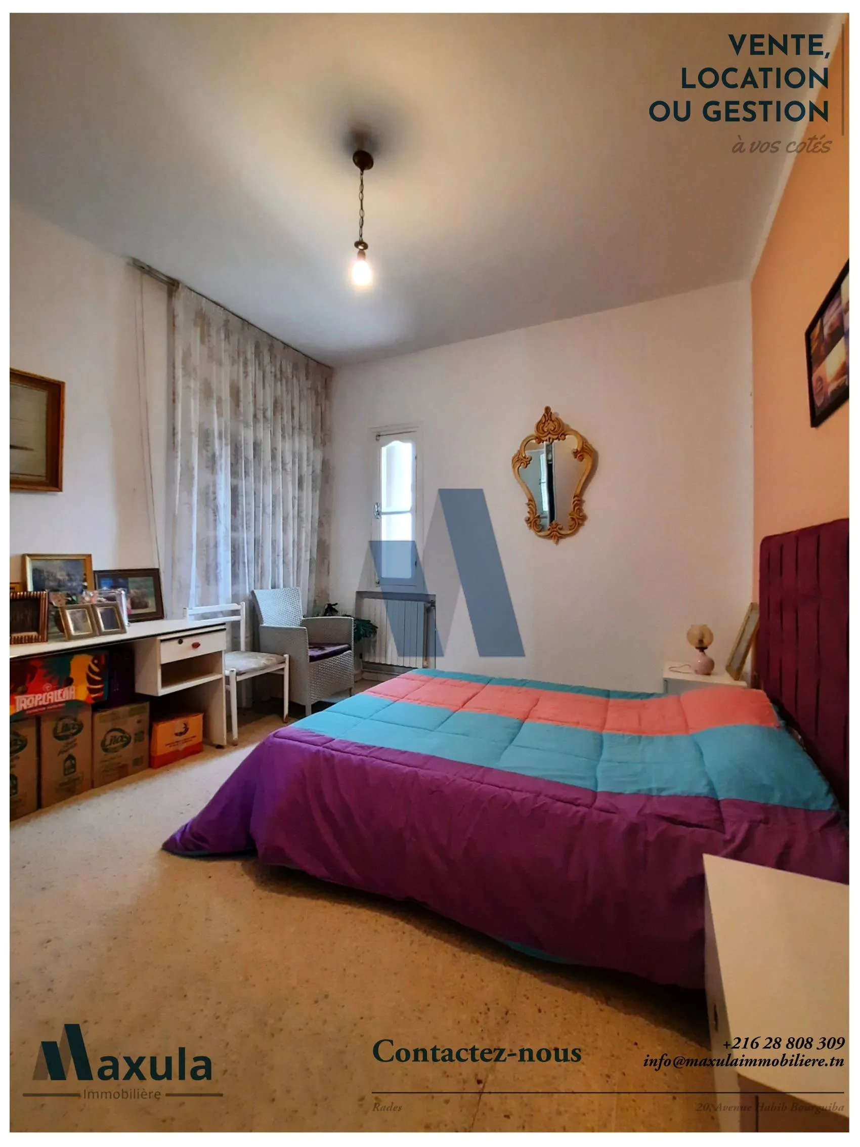 À VENDRE EXCEPTIONNELLE VILLA SUR LES HAUTEUR DE RADES MONGIL