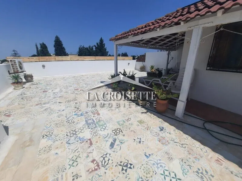 Duplex s2 meublé à La Marsa ZDL0460