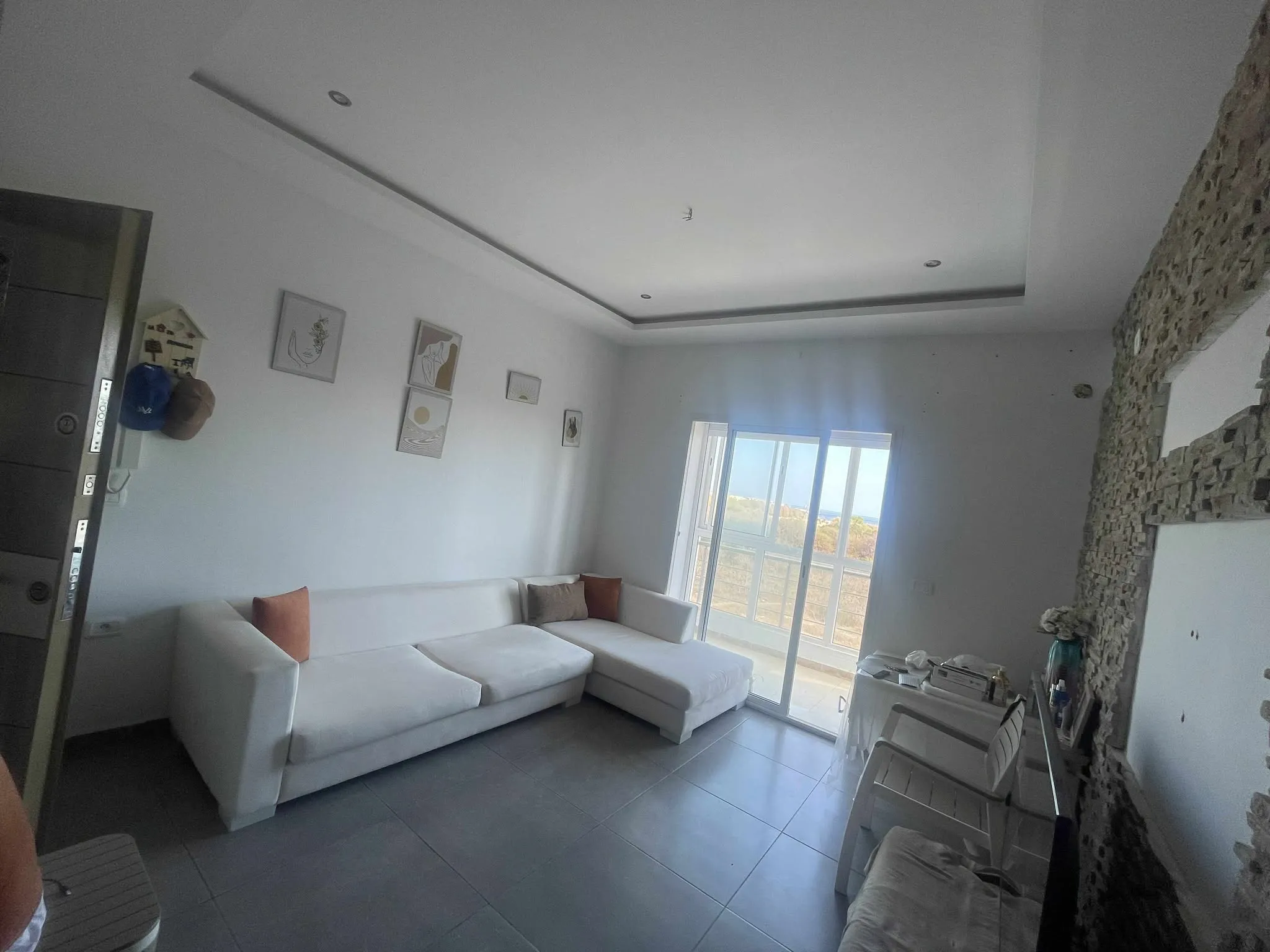 A louer un appartement meuble s2 vue sur mer à Ezzahra