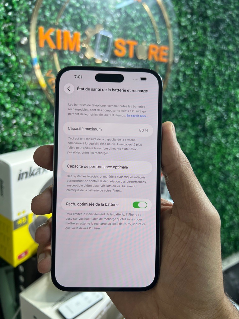 iPhone 14 Pro Max Purple 128GB - Battery 80% 🔋 - jamais réparé 🔥🔥🔥🔋⚡️✅✅