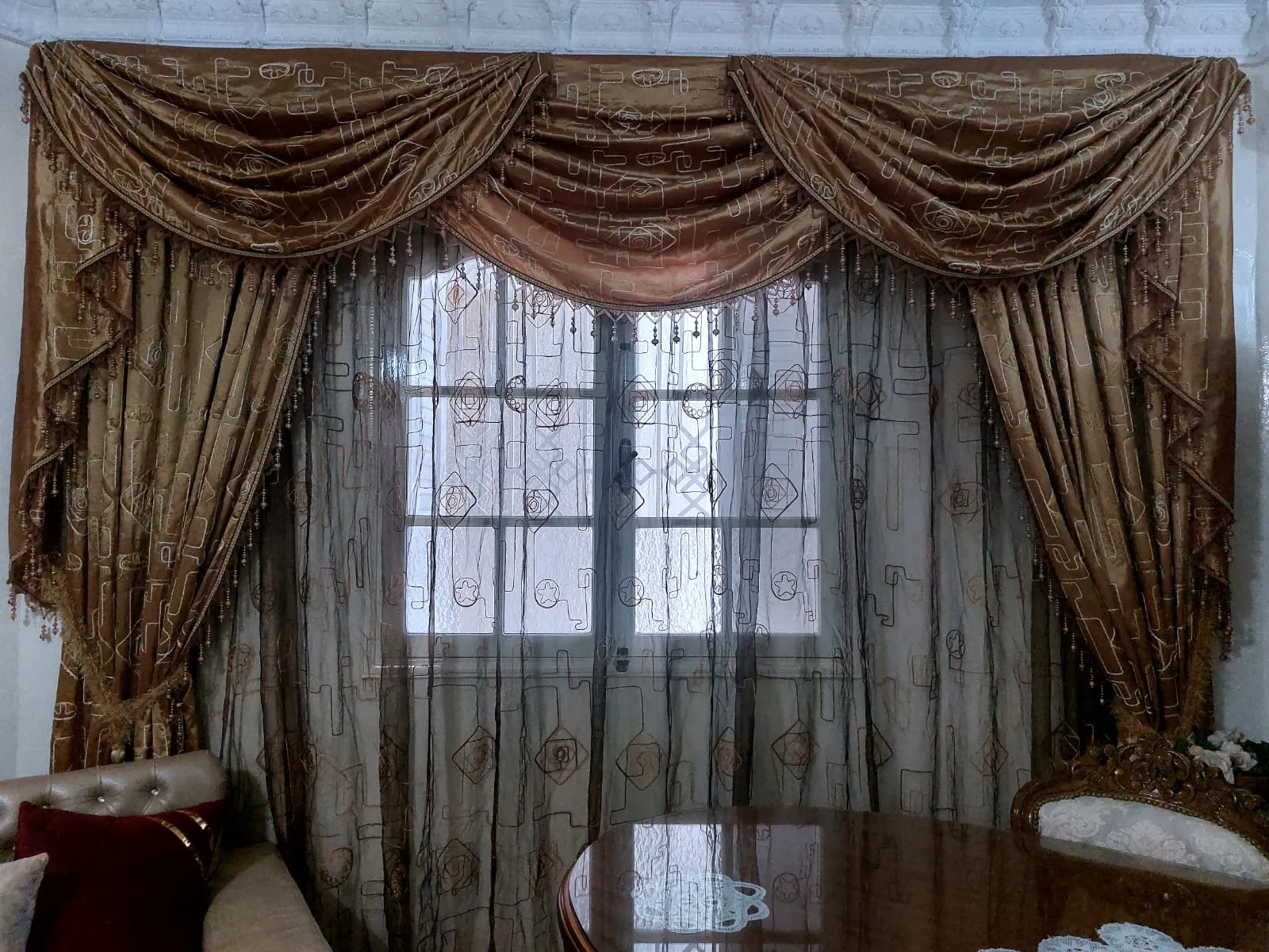 ✨ Lot complet de rideaux salon – Élégance & qualité ✨