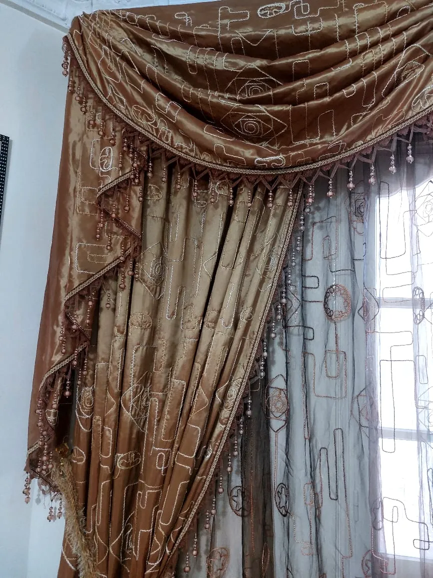 ✨ Lot complet de rideaux salon – Élégance & qualité ✨