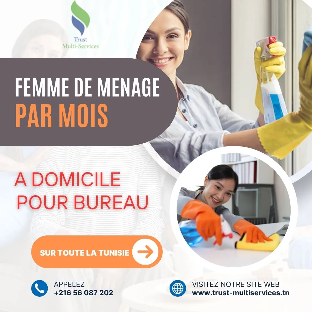 femme de ménage par jour à sidi rzig