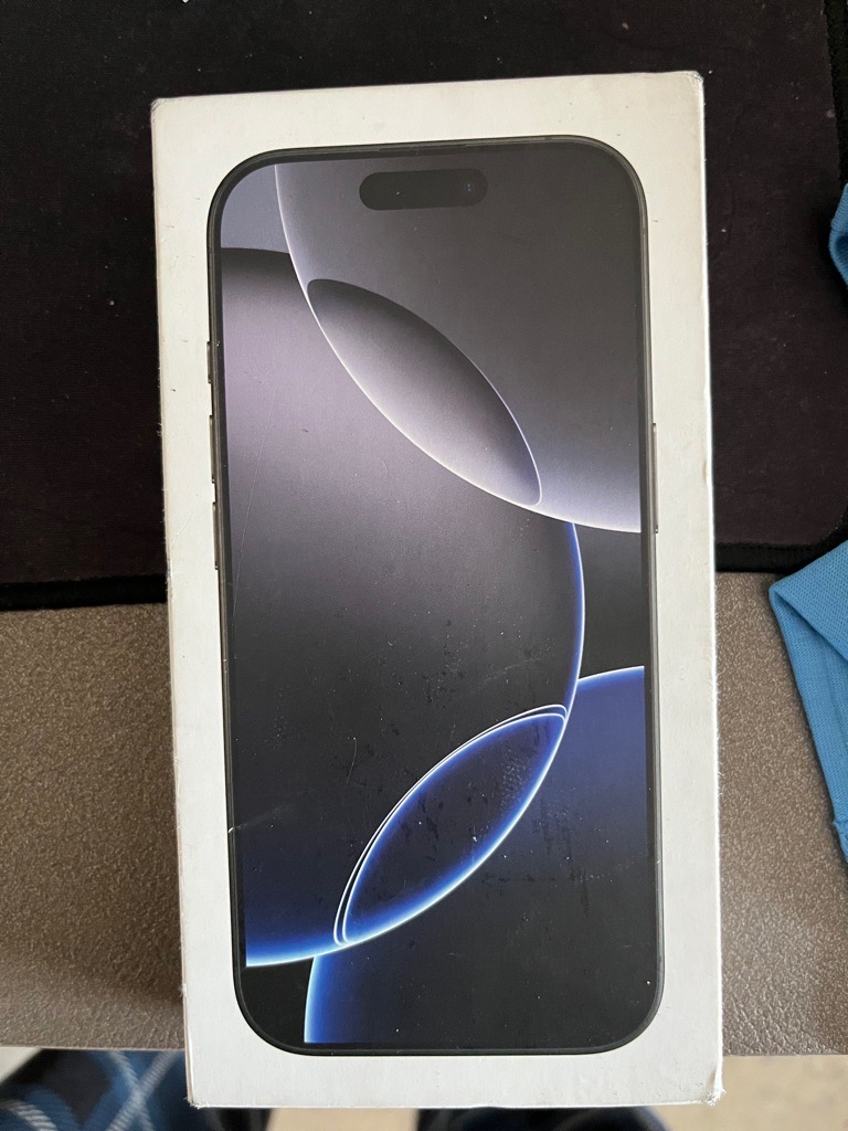 Iphone 16 pro noir 