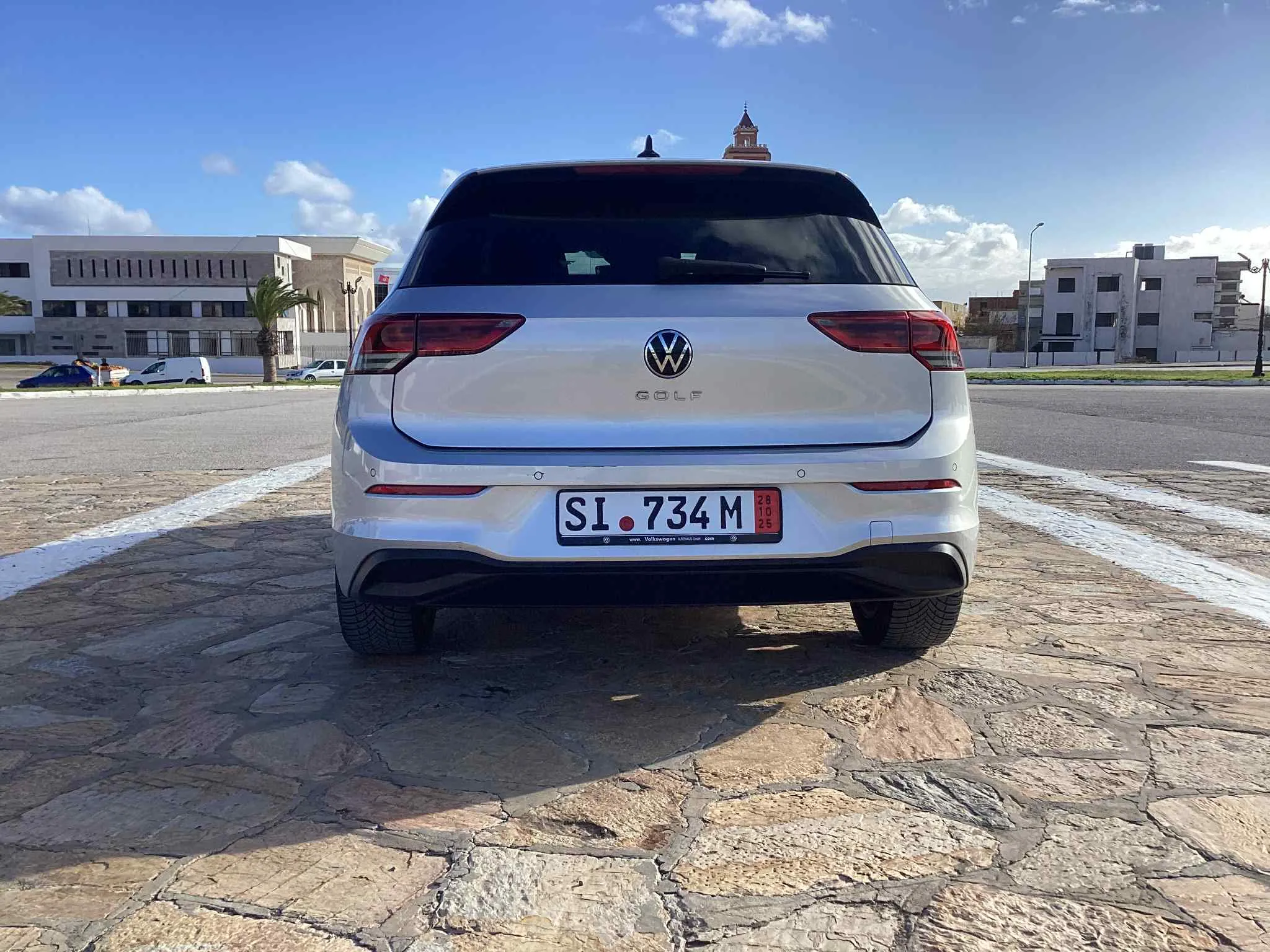 Golf 8 importer d Europe