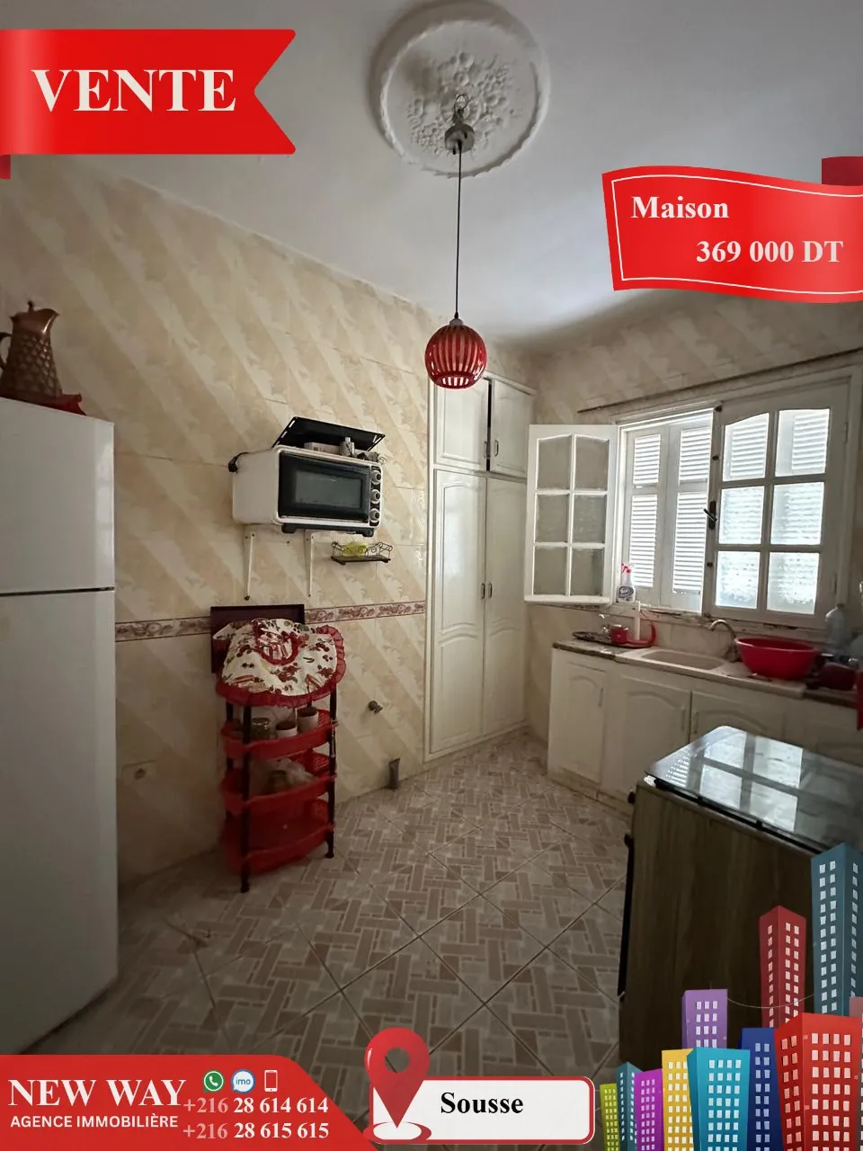 Maison à Sousse, Prés de Centre Ville