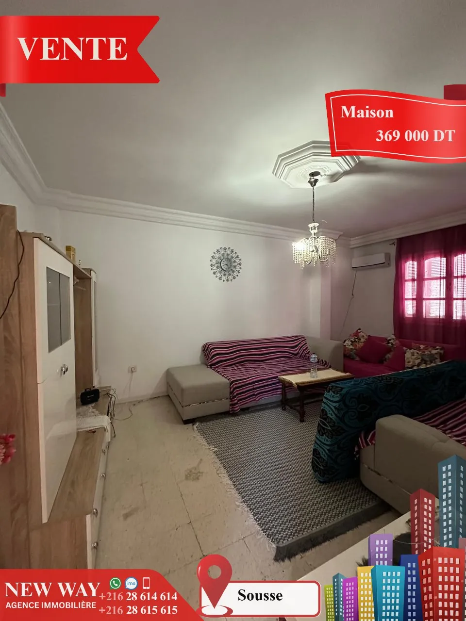 Maison à Sousse, Prés de Centre Ville