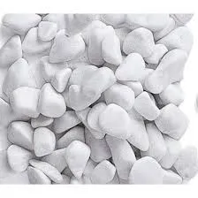 Fabrication de poudre et gravier blanc