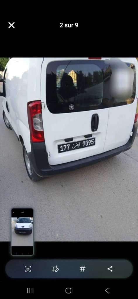 À ne pas rater CITROËN Bipper  1.4 puissance 6 CV MOTEUR 4 cylindre diesel