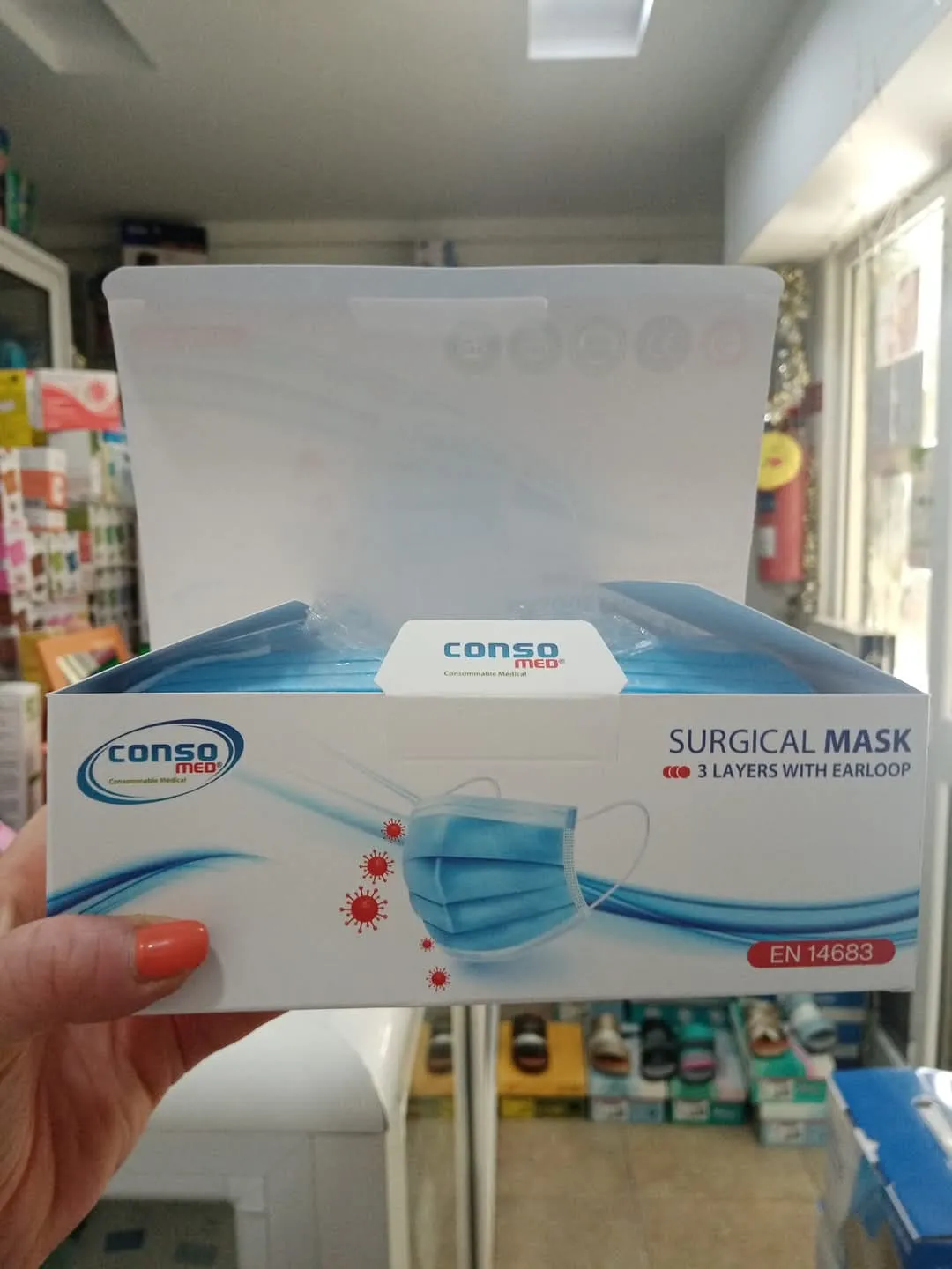 Bavette chirurgical masque 