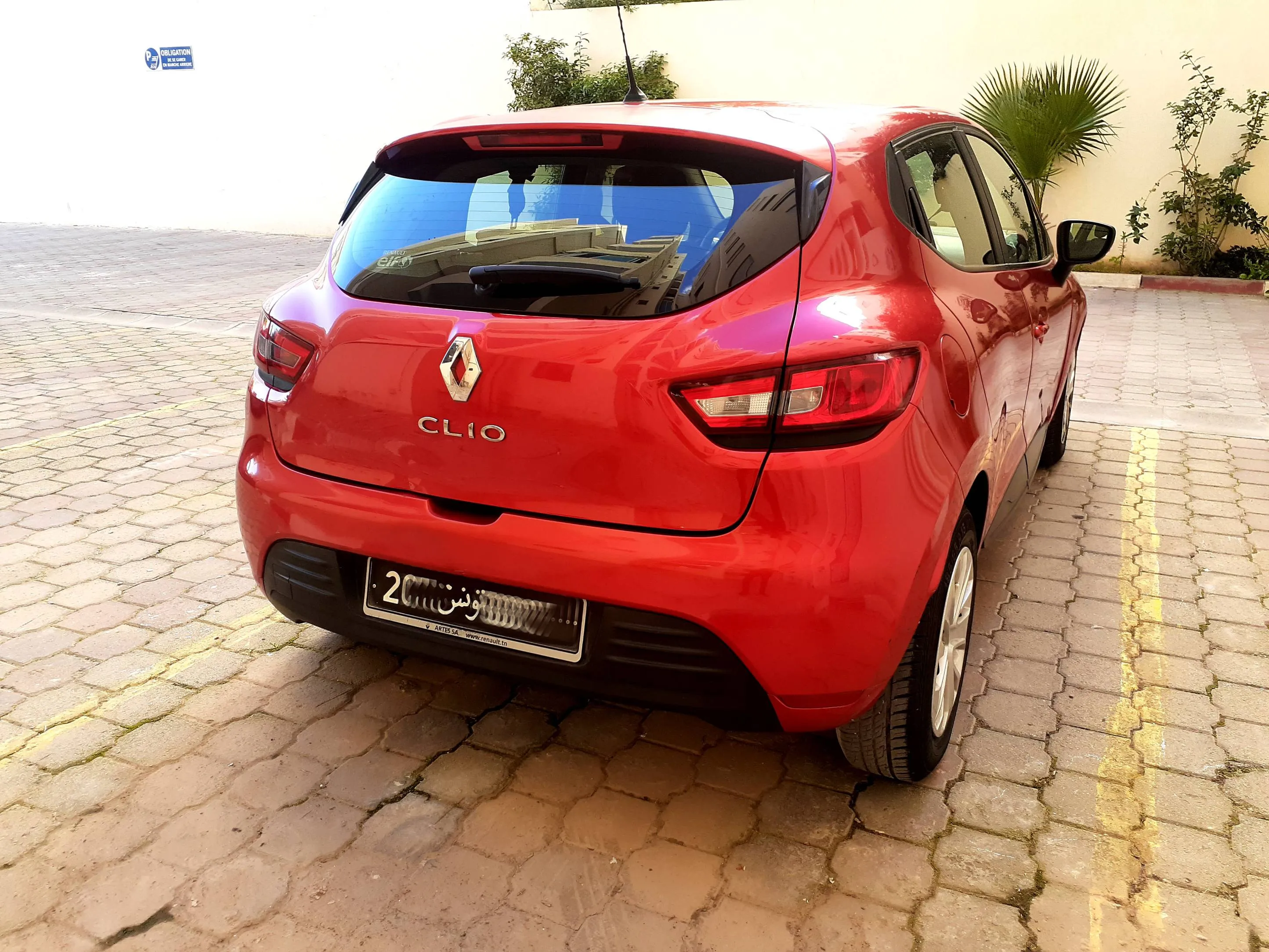 RENAULT CLIO4 tu 203 تسجيل أول