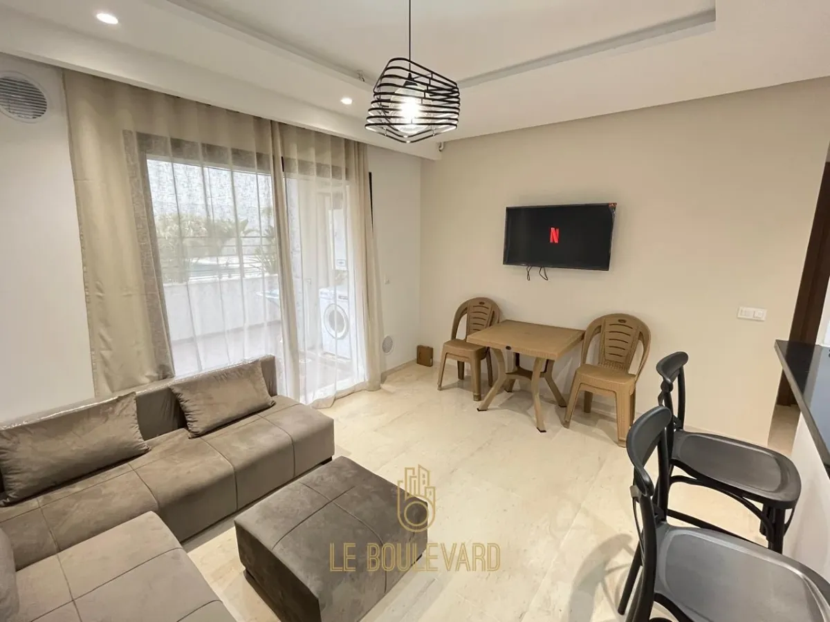 A Louer Appartement S+1 Haut Standing Avec Terrasse Située à AFH Mrezga, Nabeul 