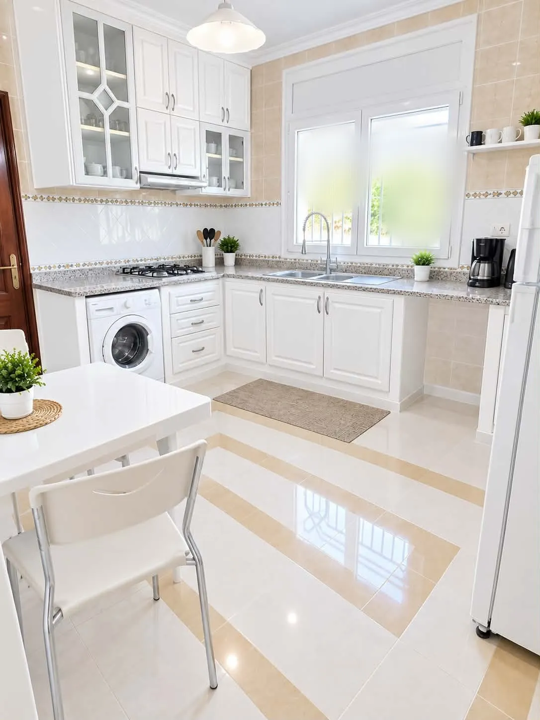 ENNASR 2 à louer RDC de Villa avec terrasse et jardin 