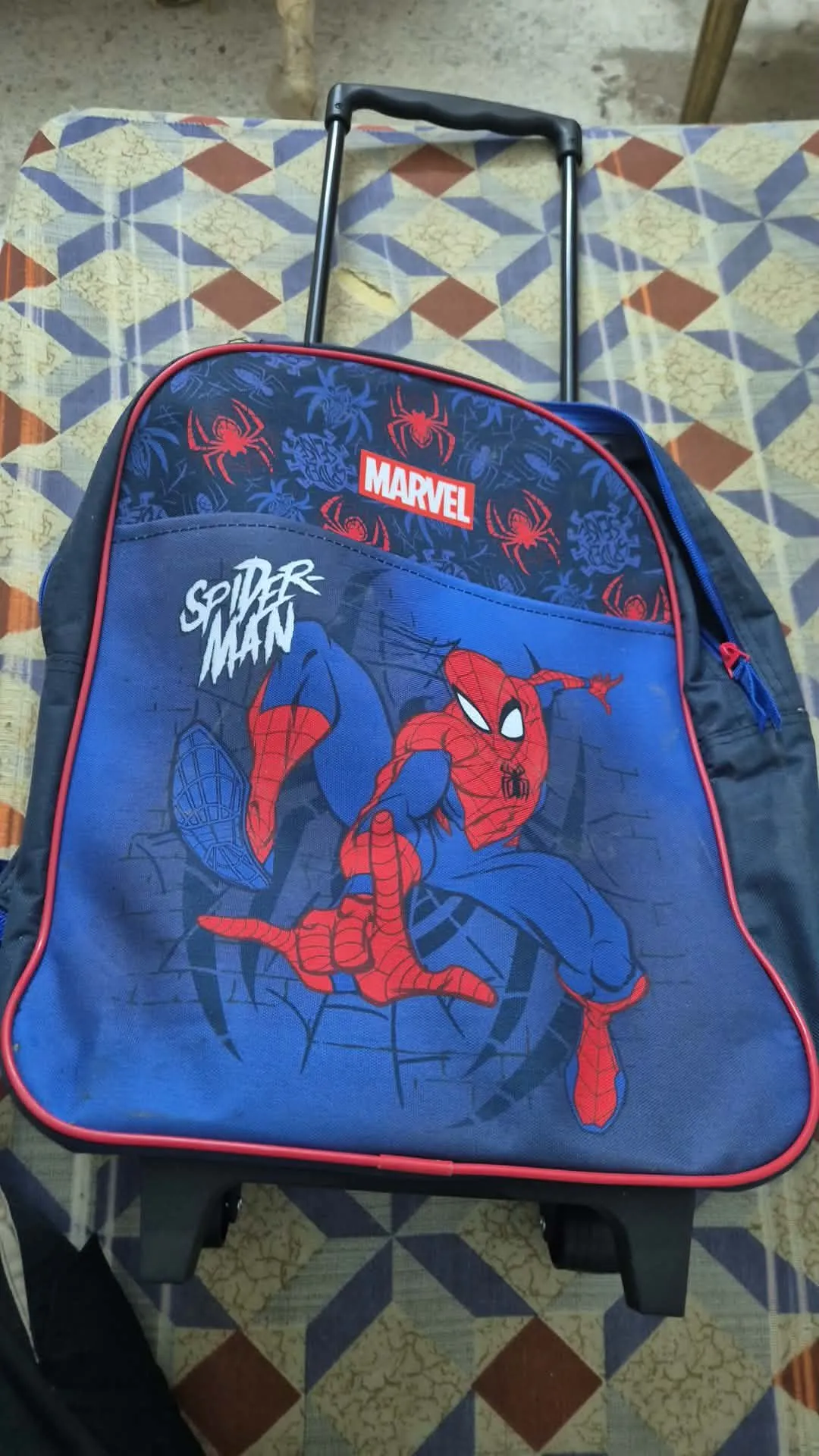 Sac a dos roulette spiderman