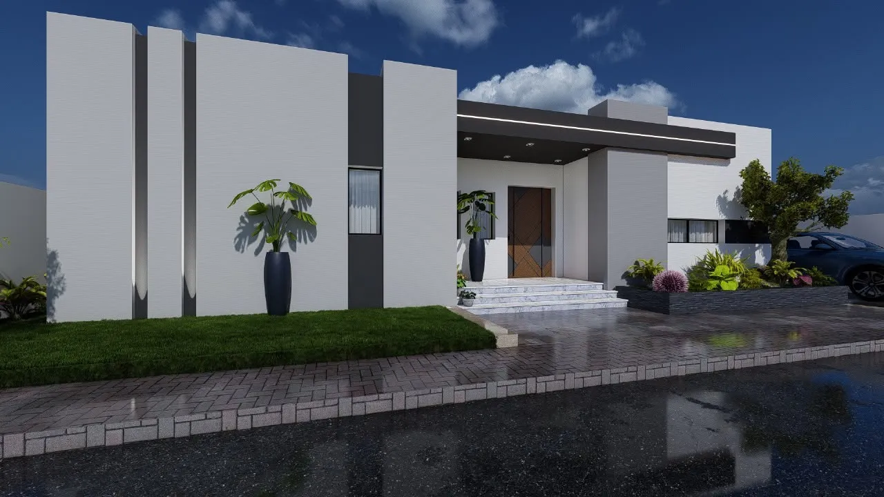 une charmante villa plein pieds avec piscine