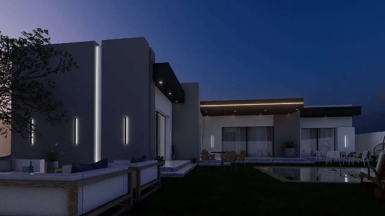 une charmante villa plein pieds avec piscine