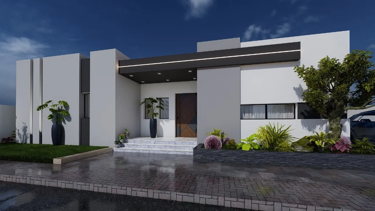 une charmante villa plein pieds avec piscine