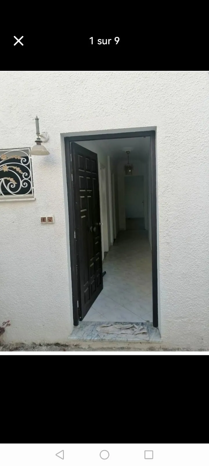 un appartement s+2 au rdc a louer situé a Bardo Rue Bayrouth