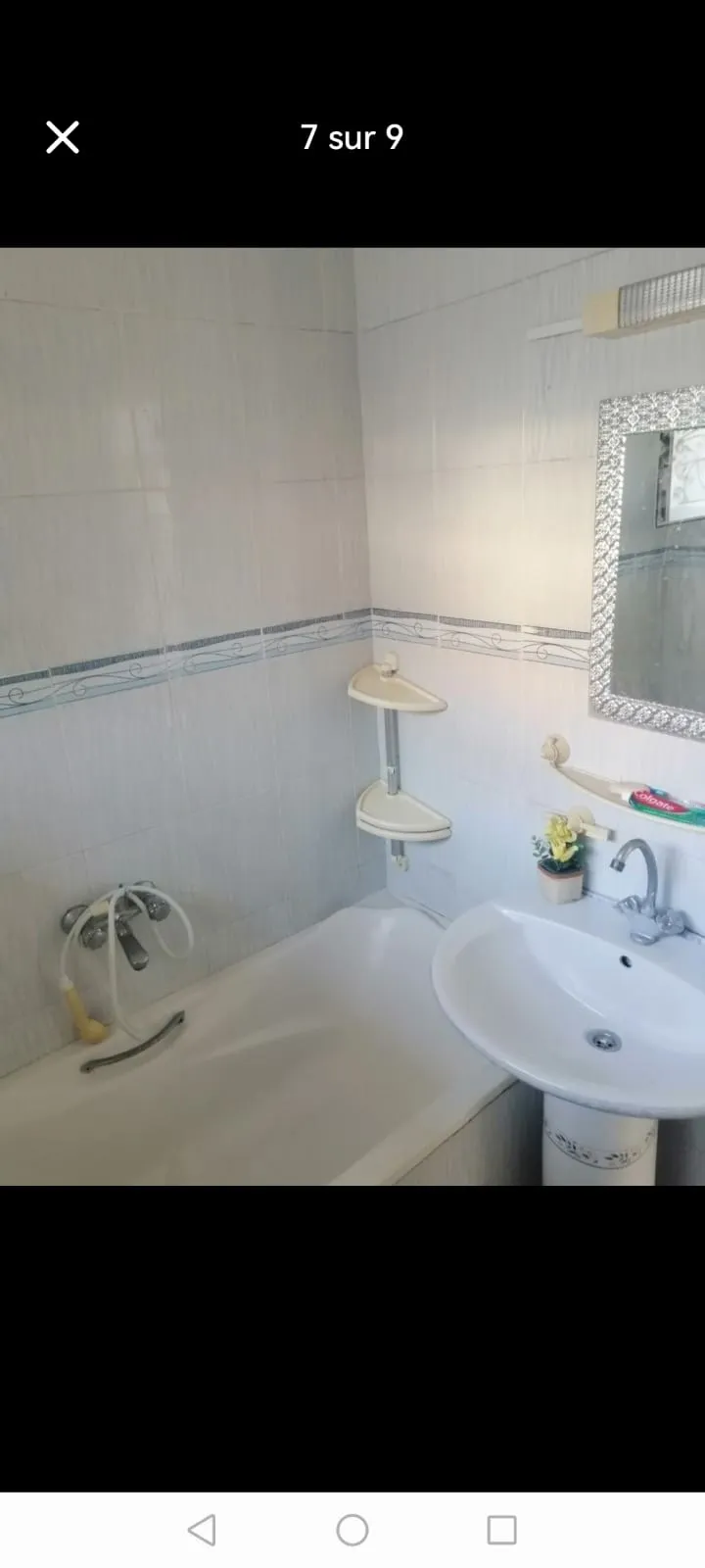 un appartement s+2 au rdc a louer situé a Bardo Rue Bayrouth