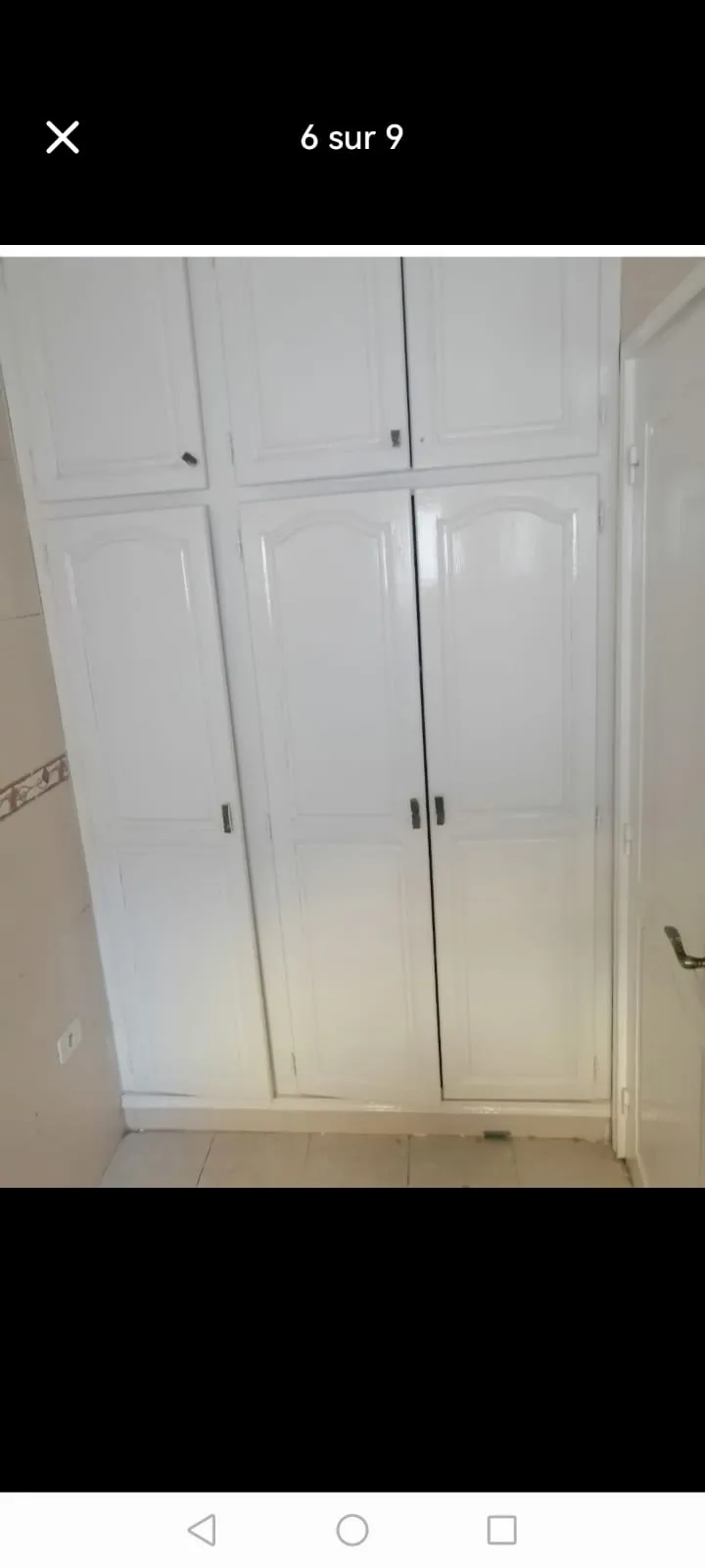 un appartement s+2 au rdc a louer situé a Bardo Rue Bayrouth