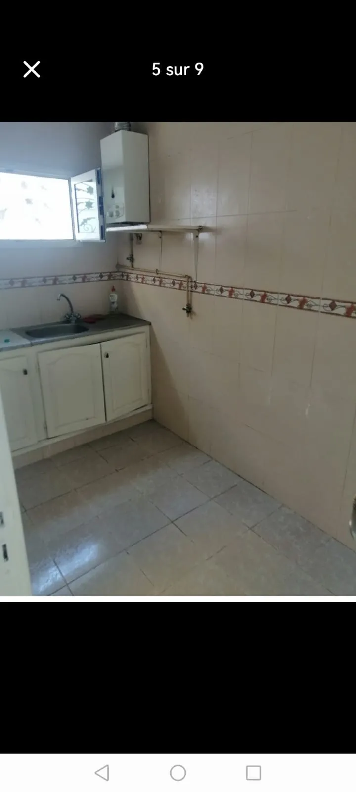 un appartement s+2 au rdc a louer situé a Bardo Rue Bayrouth