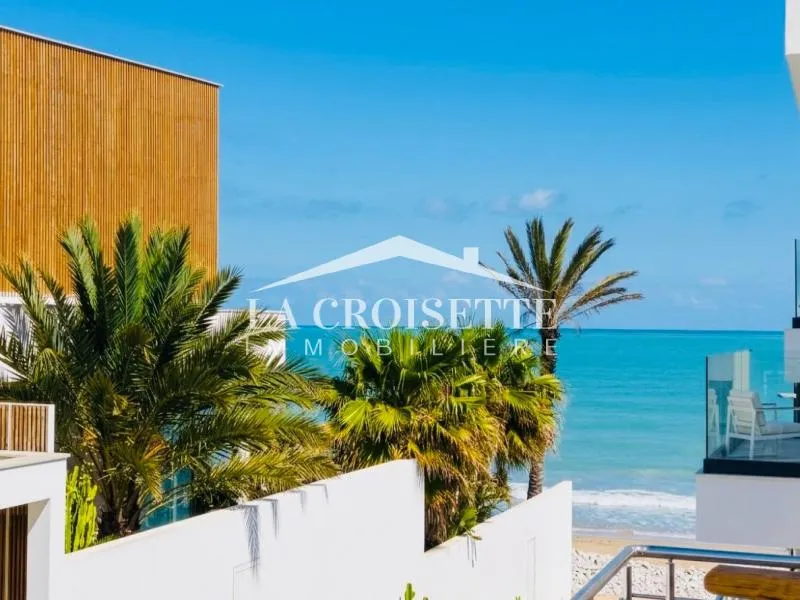 Duplex meublé S+2 avec vue sur mer à La Marsa MDL0745