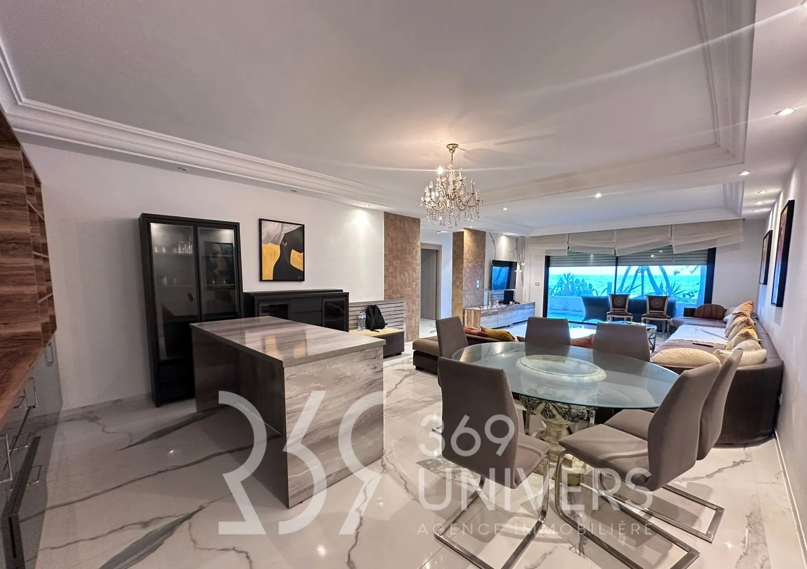 Appartement meublé pied dans l'eau à La Marsa