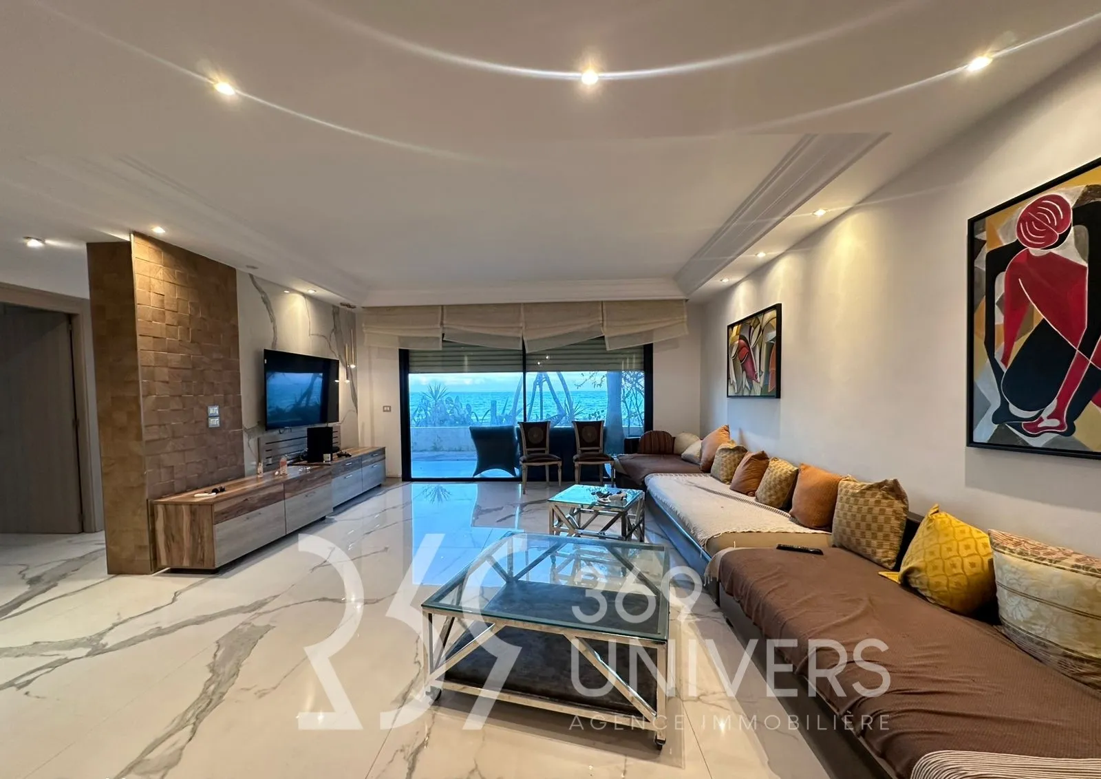 Appartement meublé pied dans l'eau à La Marsa