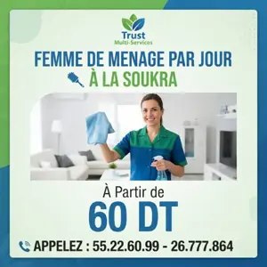 FEMME DE MENAGE PAR JOUR A KLAAT ANDALOUS 