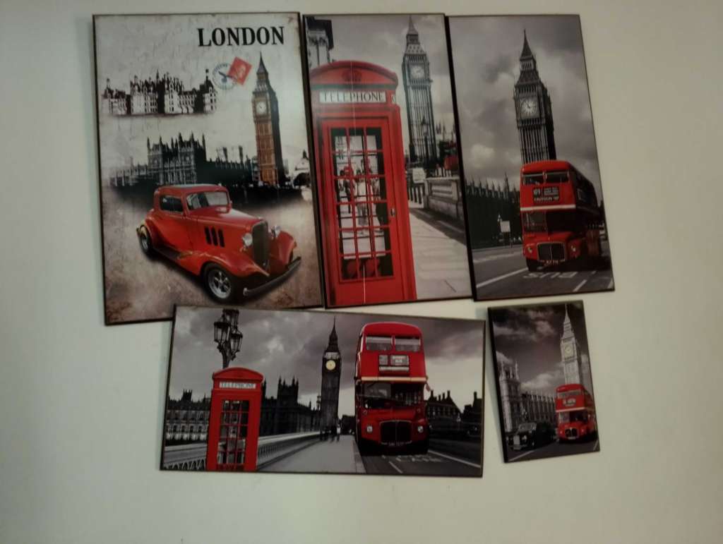 ✅ تصميم عصري
✅ 6 قطع يعمّرو الحيط