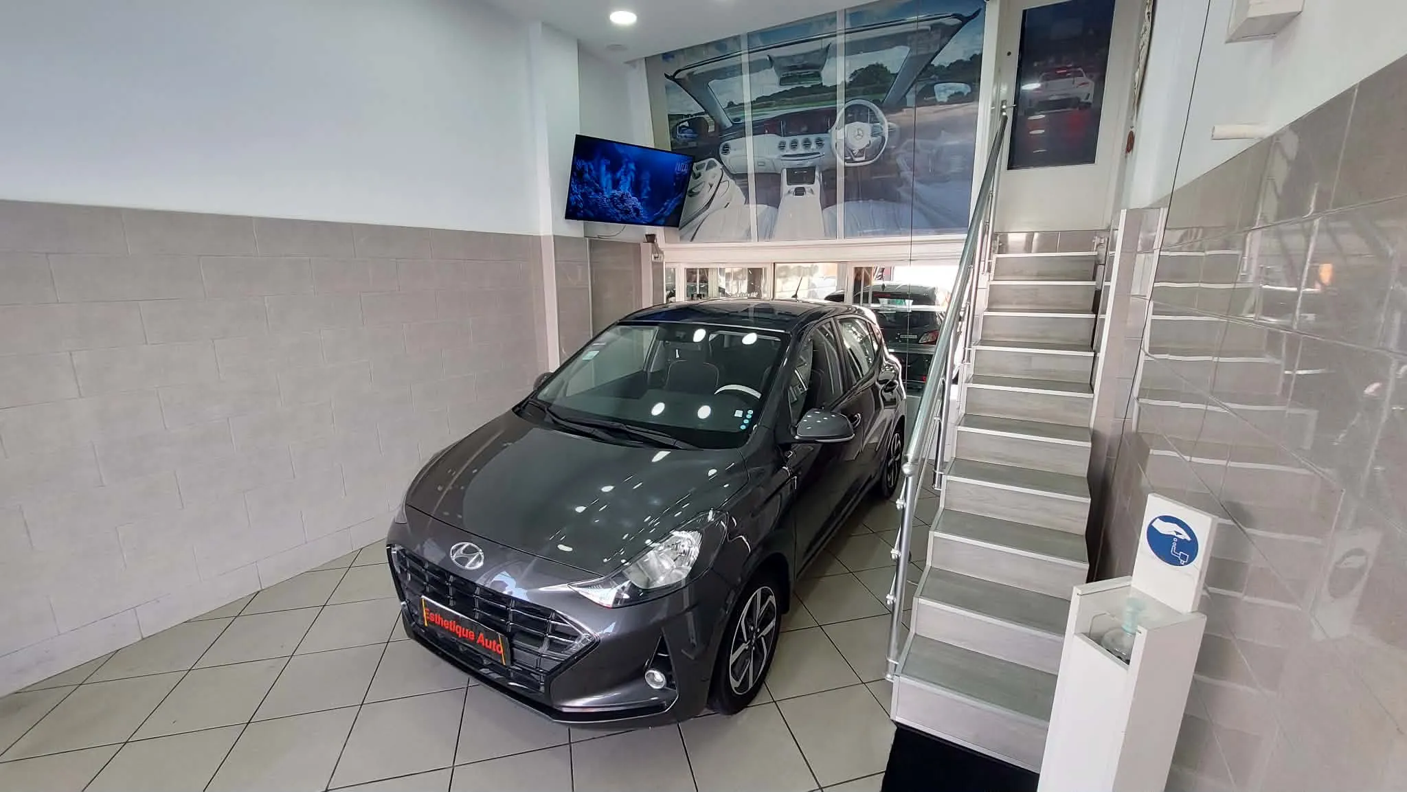 Hyundai I10-Fin 2023-BVA-kilométrage 50 mille-Tel 98479647