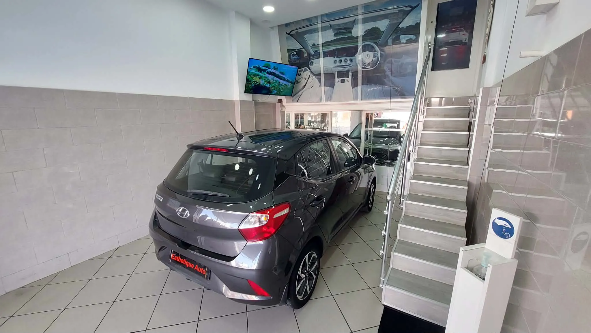 Hyundai I10-Fin 2023-BVA-kilométrage 50 mille-Tel 98479647