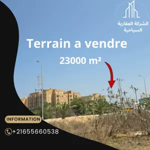 Terrain 2 hectare investissement sûr la route touristique chatt_mariem