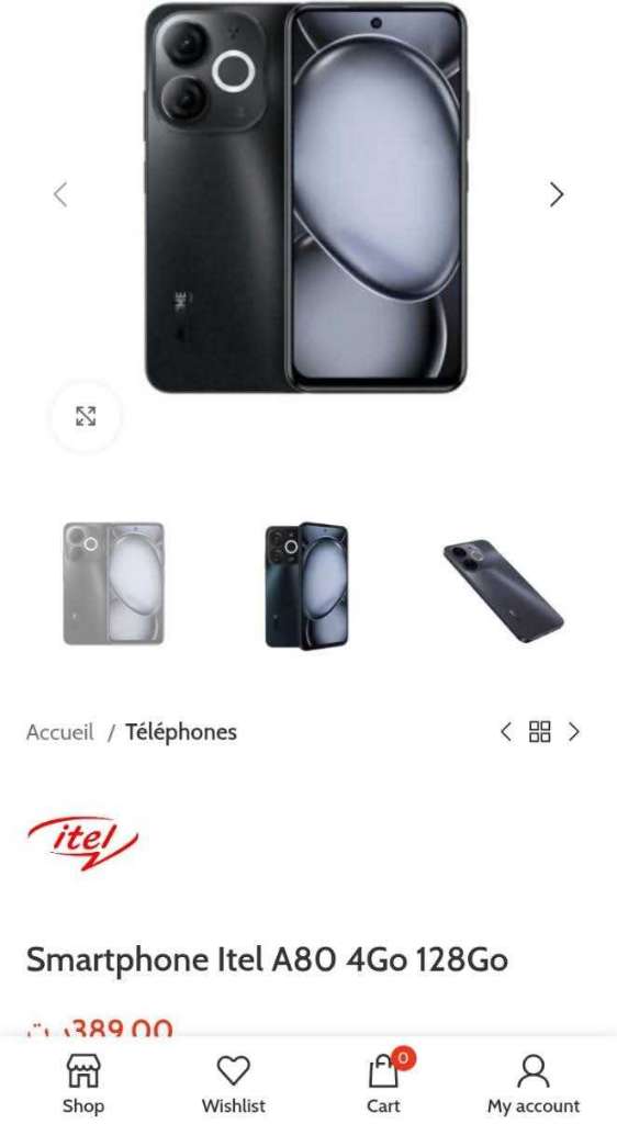 Itel A80