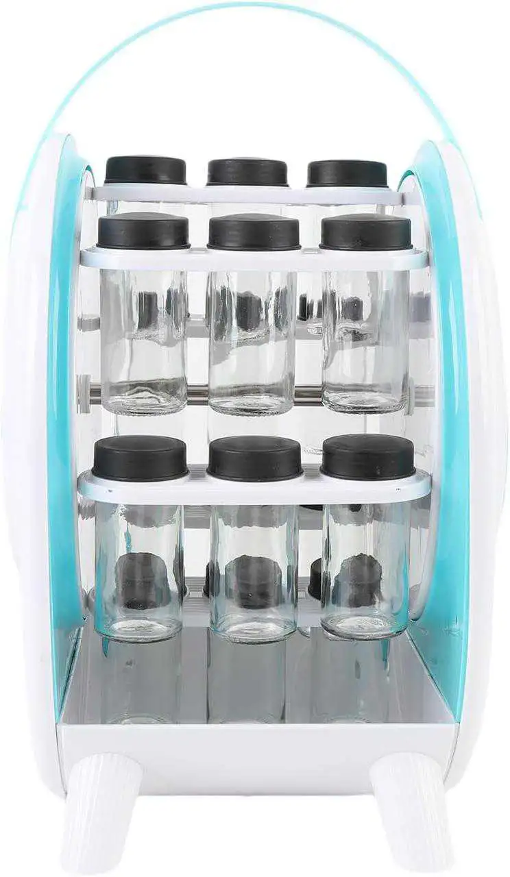 Étagère de rangement rotative à 360°