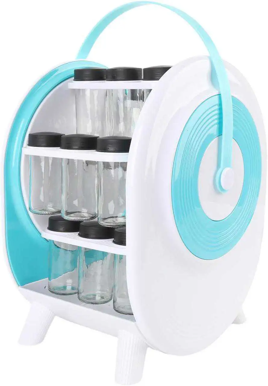 Étagère de rangement rotative à 360°