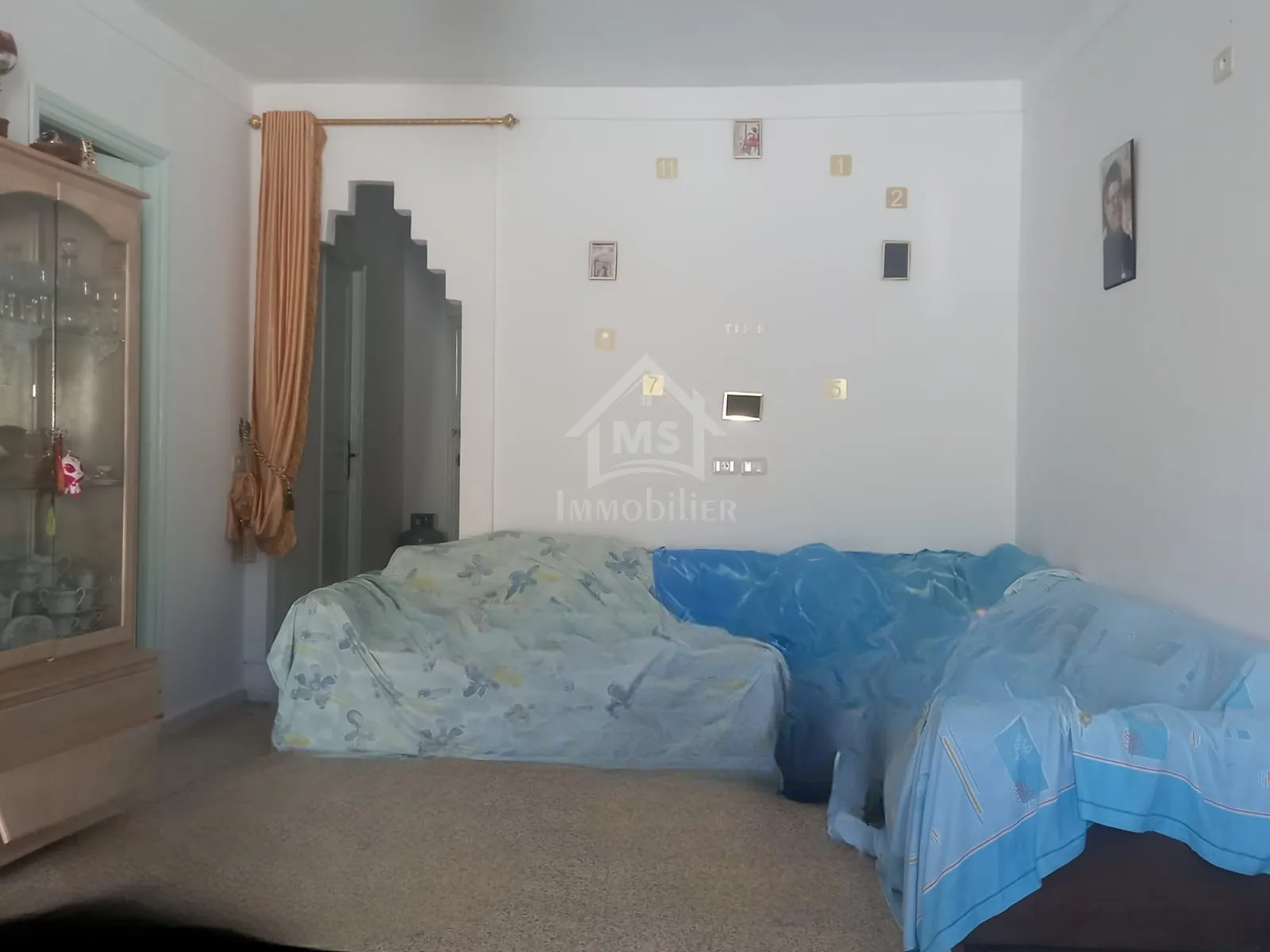 Maison S+2 avec un terrain à vendre à Hammamet Sud 51355351