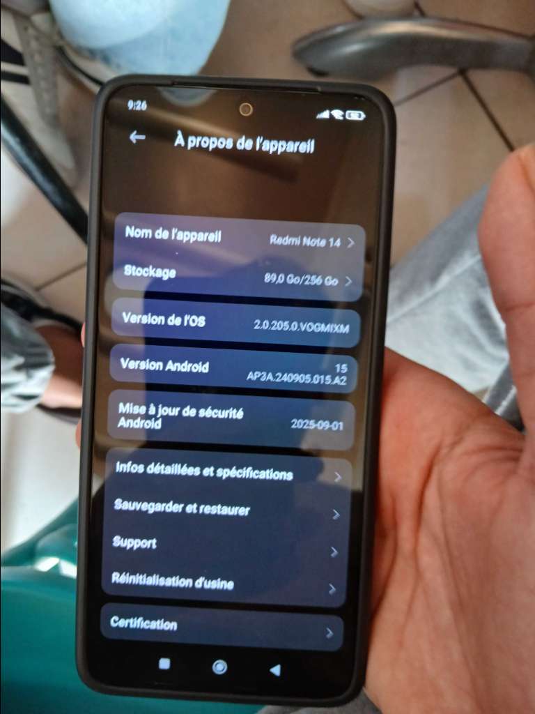 Neuf utilise depuis 6mois